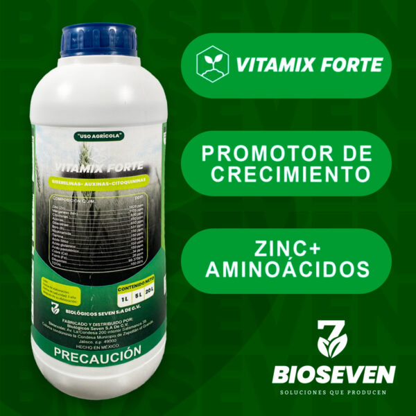 VITAMIX FORTE - GIBERELINAS - AUXINAS-CITOQUININAS